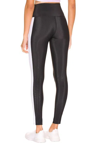 Beach Riot Bailey Legging In Pastel Color Block In Black