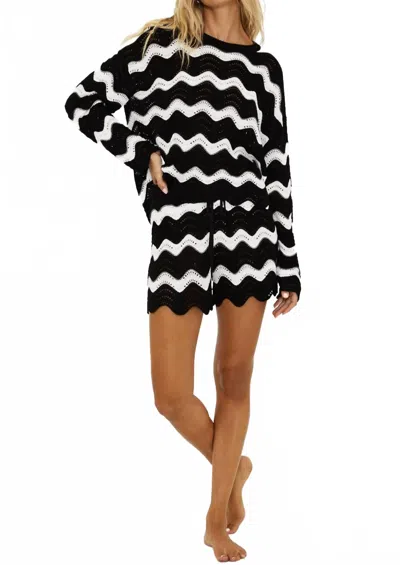 Beach Riot Balboa High Waist Short In Black