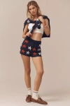 Beach Riot Callie Star Oversized Crew-neck Sweater