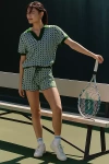 Beach Riot Balboa Knit Shorts In Green