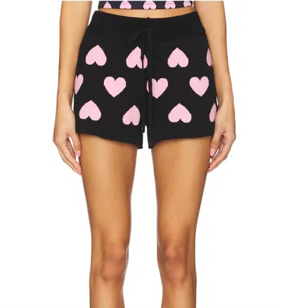 Beach Riot Balboa Short In Love Heart In Multi
