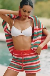 Beach Riot Balboa Sweater Shorts In Multi