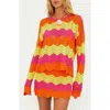 Beach Riot Beach Cover-up Sweater In Multi