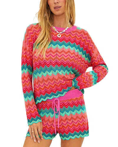 Beach Riot Beach Sweater In Multi