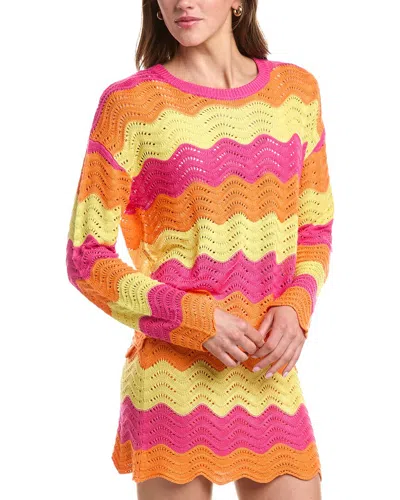 Beach Riot Beach Sweater In Multi