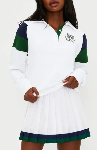 BEACH RIOT BEACH RIOT BENNETT POLO TOP