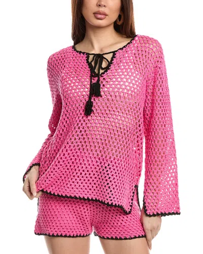 Beach Riot Blaise Top In Pink