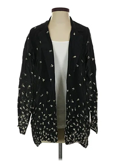 Pre-owned Beach Riot Blazer Jacket In Black