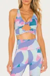 Beach Riot Bowie Top In Mauve Mod In Blue