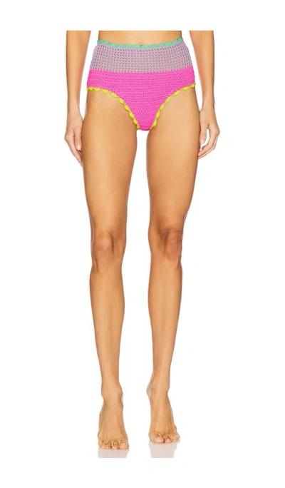 Beach Riot Brinley Bottom In Technicolor Rays