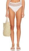 Beach Riot Chelsea Bikini Bottom In White