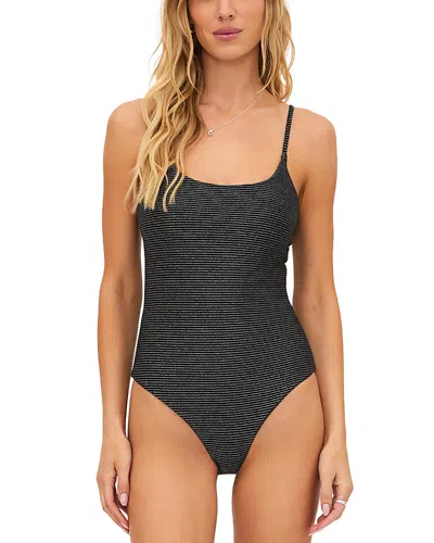 Beach Riot Calista One Piece Swimsuit In Gray