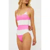 Beach Riot Calista One-piece Swimsuit In Prism Pink