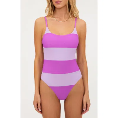 Beach Riot Calista One-piece Swimsuit In Multi