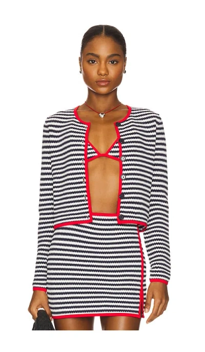 Beach Riot Calla Cardigan In Blue