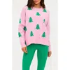 Beach Riot Callie Christmas Tree Sweater In Multi