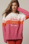 Beach Riot Callie Love Long-sleeve Sweater In Multi
