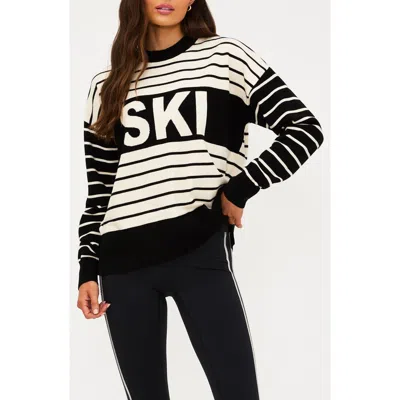 BEACH RIOT BEACH RIOT CALLIE STRIPE SWEATER