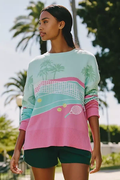 Beach Riot Callie Sweater In Blue