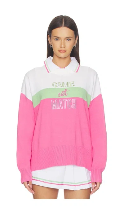Beach Riot Callie Sweater In Pink