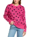 Beach Riot Callie Knit Lounge Sweater In Pink