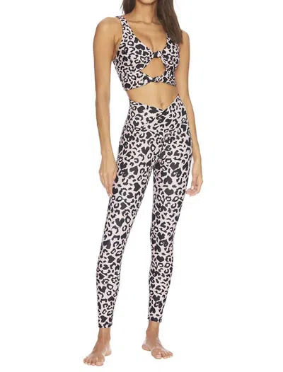 Beach Riot Cara Legging In Baby Pink In Gray