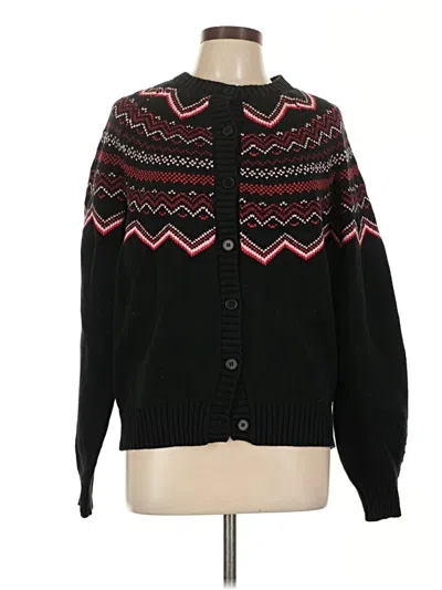 Pre-owned Beach Riot Cardigan Sweater In Black