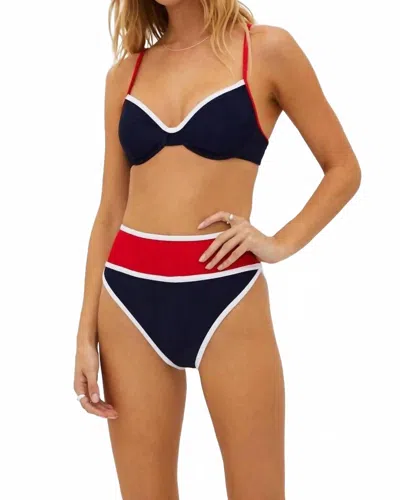 Beach Riot Carlotta Bikini Bottom In Amec In Multi