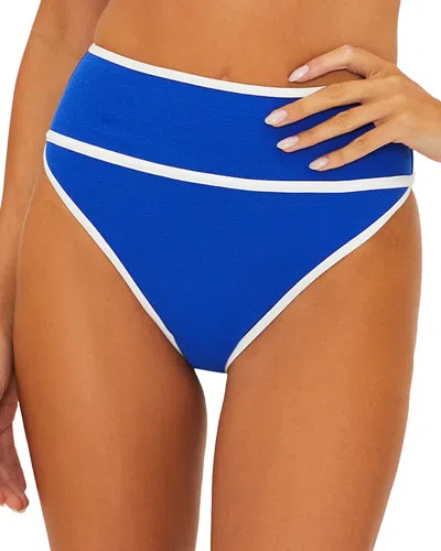 Beach Riot Carlotta Bikini Bottoms In Blue