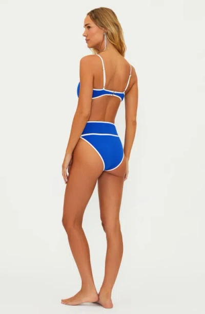 Beach Riot Carlotta Bikini Bottoms In Riviera Azure