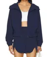 Beach Riot Casen Jacket In Marine Navy In Multi