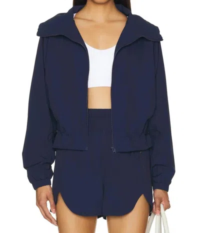 Beach Riot Casen Jacket In Marine Navy