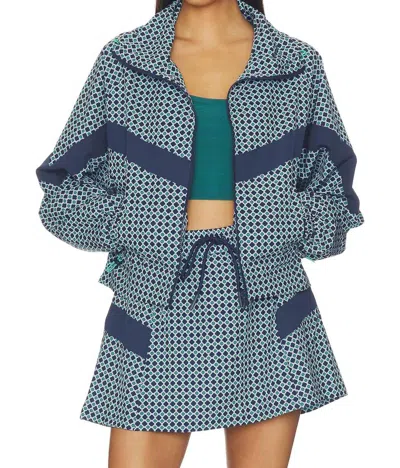 Beach Riot Cason Jacket In Twilight Tides Geo In Multi