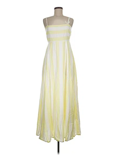 Pre-owned Beach Riot Casual Dress In Yellow