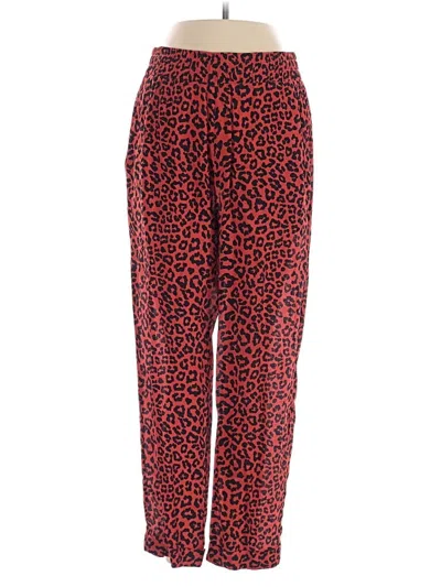 Pre-owned Beach Riot Casual Pants In Red