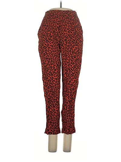 Pre-owned Beach Riot Casual Pants In Red