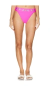 Beach Riot Chelsea Bikini Bottom In Passion Flor