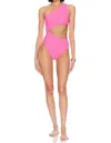 Beach Riot Celine One Piece Swimsuit In Strawberry Moon In Multi