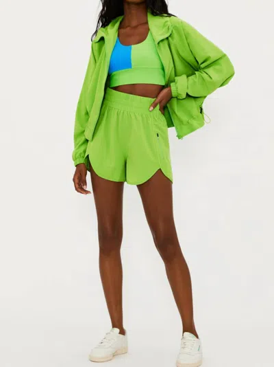 Beach Riot Cliff Short In Palm Garden Green In Multi
