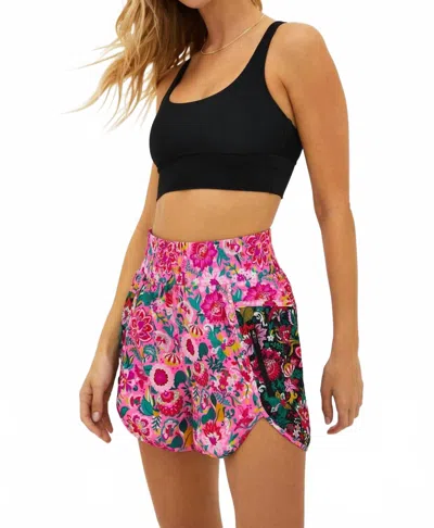 Beach Riot Cliff Short In Passion Flor In Multi