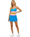 BEACH RIOT COAST SKIRT SKORT WOMEN SMALL BLUE STRETCH PULL ON PERFORMANCE ERK325