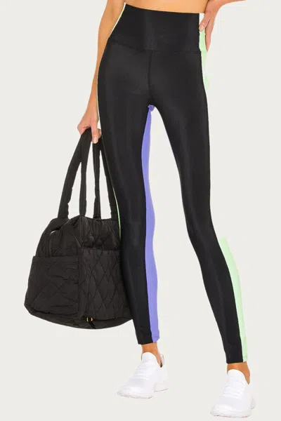 Beach Riot Colorblock Legging In Black Sherbert