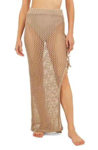 Beach Riot Deborah Skirt In Tan