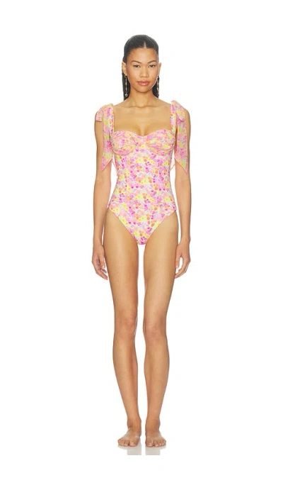 Beach Riot Dede One Piece In Pink
