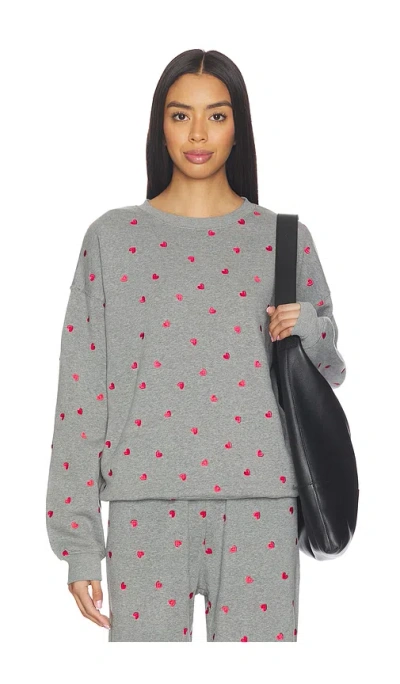 Beach Riot Devyn Oversized Sweater In Gray