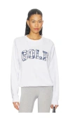 Beach Riot Devyn Graphic Oversized Sweatshirt In White