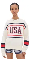 Beach Riot Devyn Oversized Sweatshirt Firework Colorblock In Multi