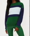 Beach Riot Devyn Oversized Crew-neck Sweatshirt In Multi