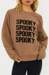 Beach Riot Devyn Oversized Sweatshirt In Brown