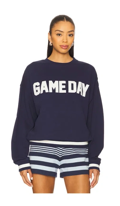 Beach Riot Devyn Sweatshirt In Blue